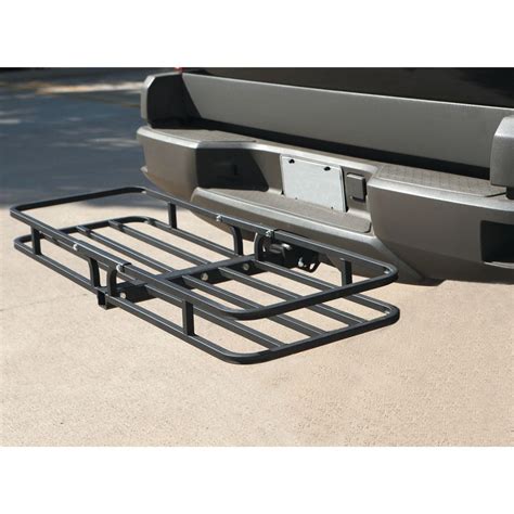 metal atv basket for cargo box|harbor freight atv hitch carrier.